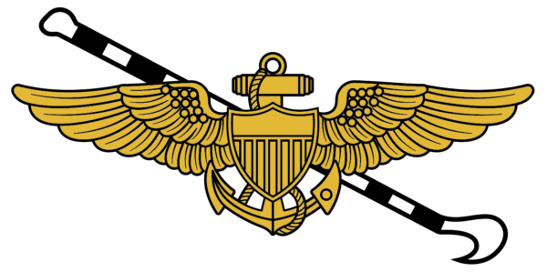 Naval Aviator Wings Tailhook Decal