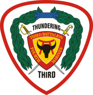 3rd Battalion 4th Marine Division Decal