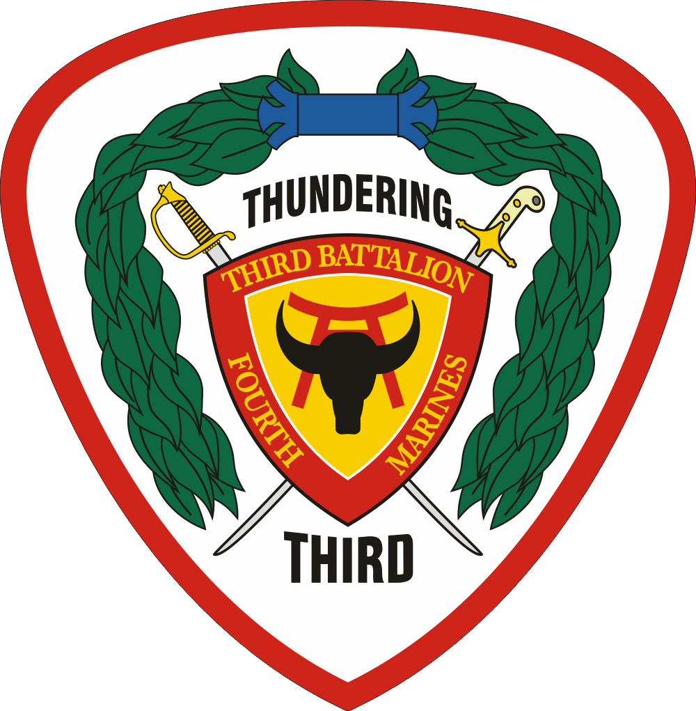 3rd Battalion 4th Marine Division Decal
