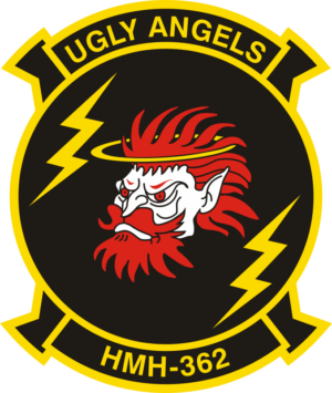 HMH-362 Marine Medium Helicopter Squadron (v2) Decal