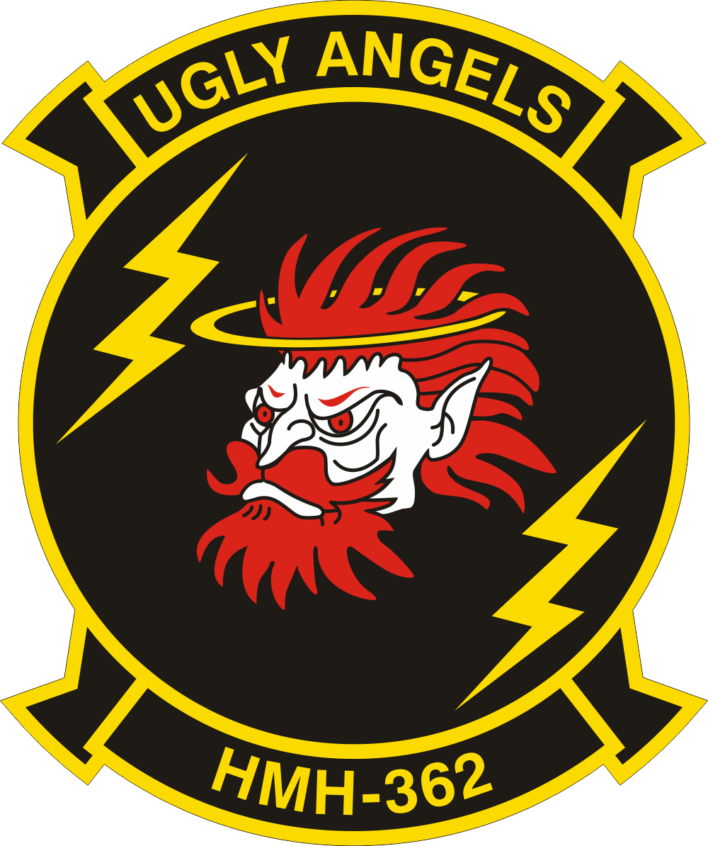 HMH-362 Marine Medium Helicopter Squadron (v2) Decal