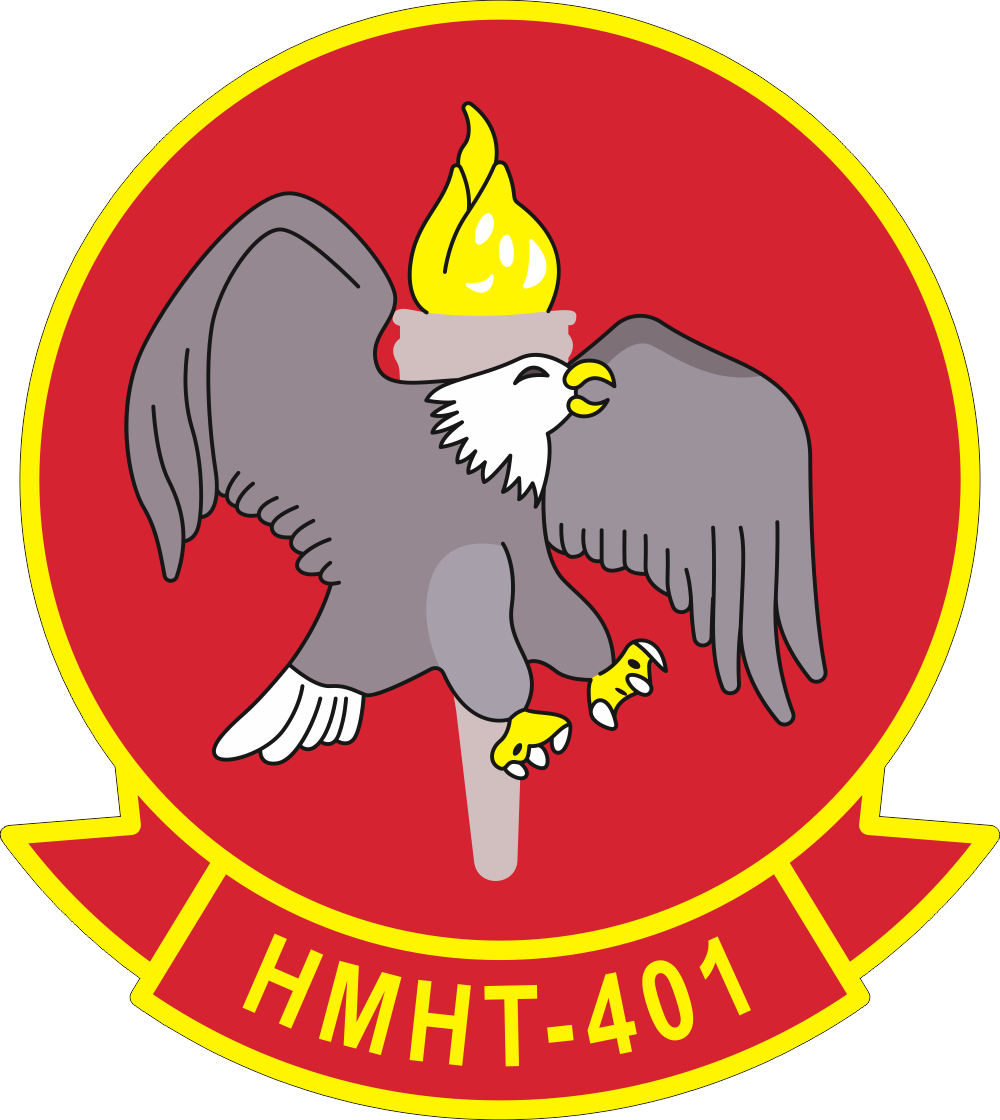 HMHT-401 Marine Heavy Helicopter Training Squadron Decal