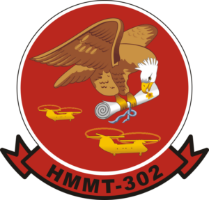 HMMT-302 Marine Medium Helicopter Training Squadron Decal
