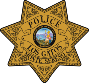 Los Gatos-Monte Sereno Police Star Decal