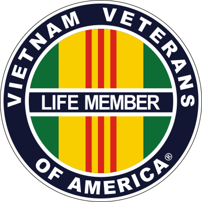 Vietnam Veterans of America -Lifetime Member Decal - Military Graphics