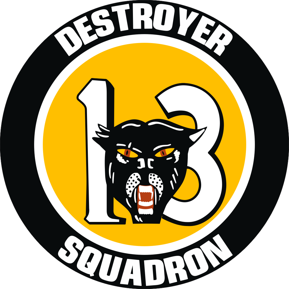 DESRON-13 Destroyer Squadron 13 Decal