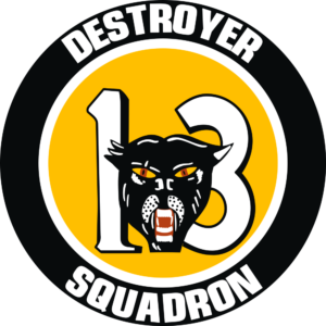 DESRON-13 Destroyer Squadron 13 Decal