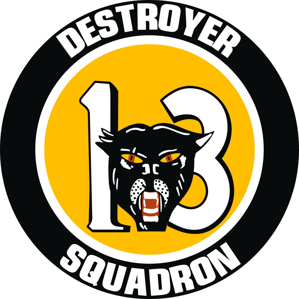 DESRON-13 Destroyer Squadron 13 Decal