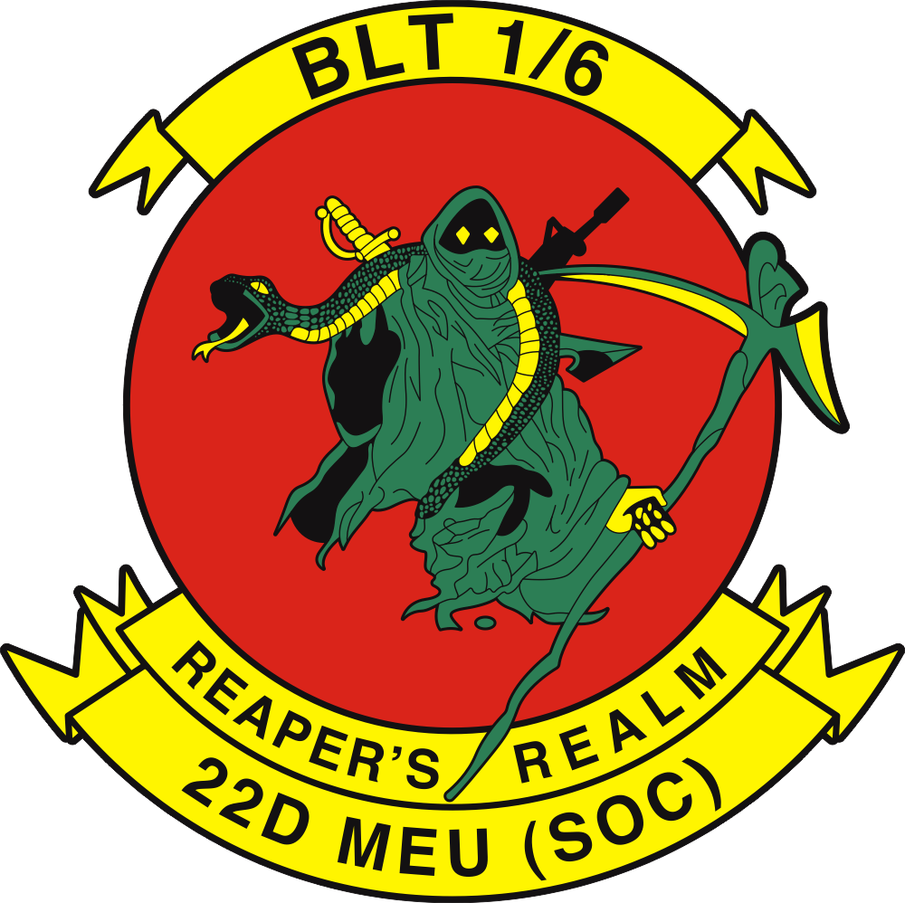 22nd MEU (SOC) Marine Expeditionary Unit (Special Operations Capable) Decal