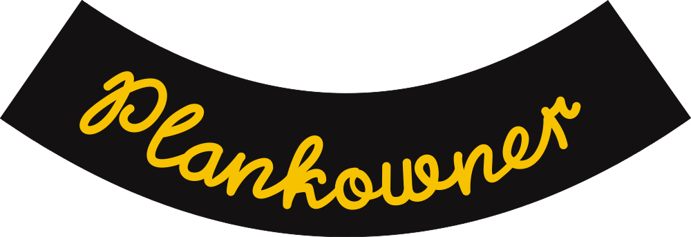 Plankowner Tab – Black Decal