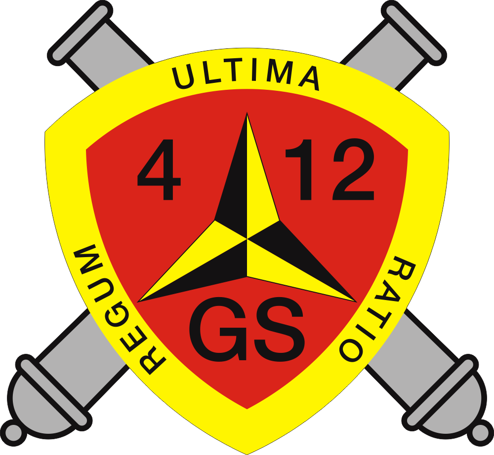 4th Battalion 12th Marines Decal
