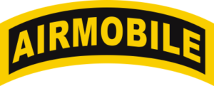 Airmobile Tab (Yellow/Black) Decal