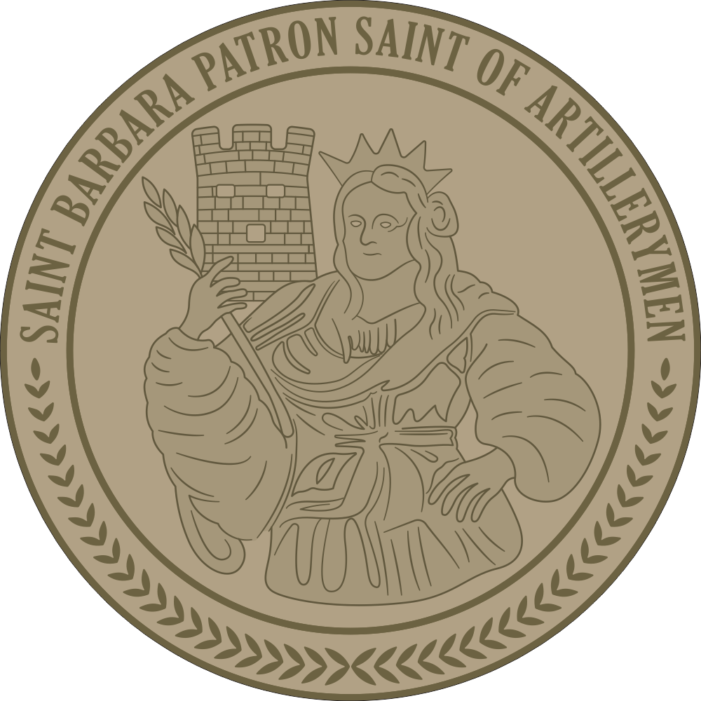 Order of Saint Barbara Medallion Decal