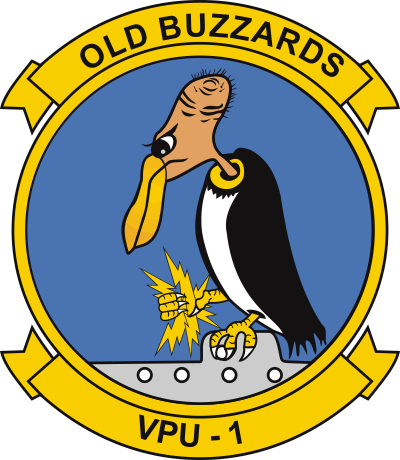 VPU-1 Patrol Squadron Special Projects Unit 1 Decal