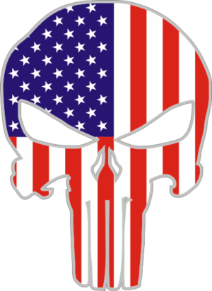 Punisher Flag (V2) Decal