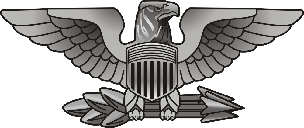 Army Colonel War Eagle – Right Decal