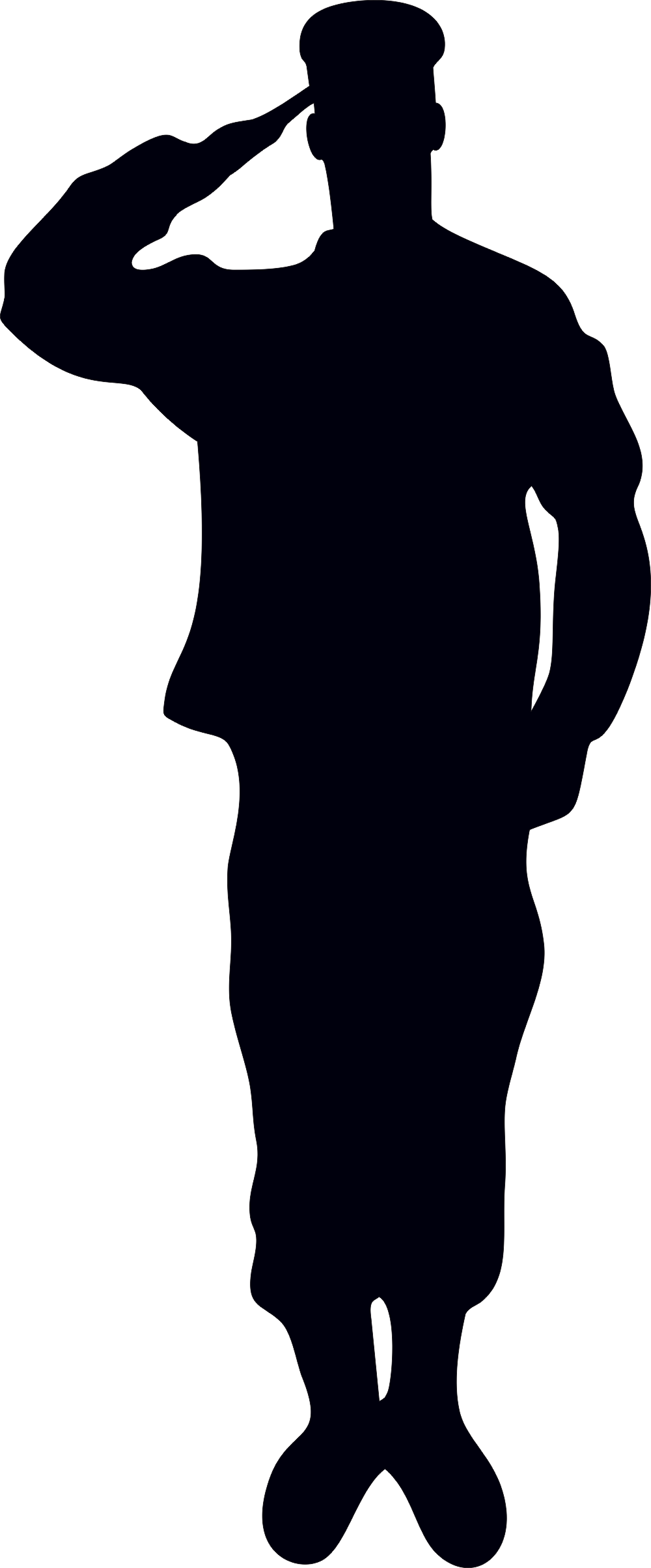 Soldier Silhouette 05 Decal