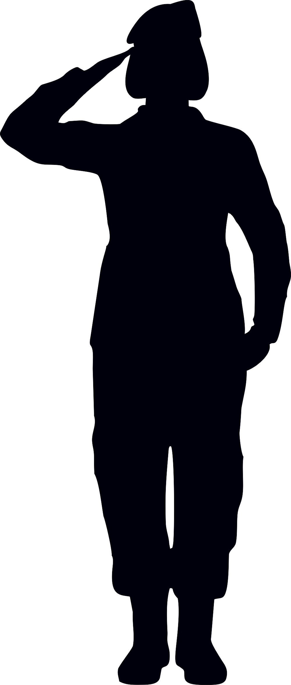 Soldier Silhouette 06 Decal