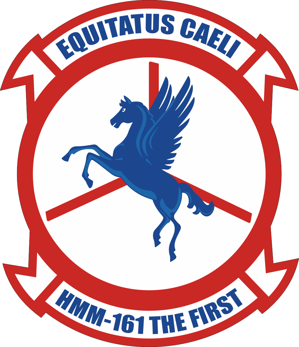 HMM-161 Marine Medium Helicopter Squadron Decal