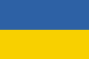 Ukraine Flag Decal