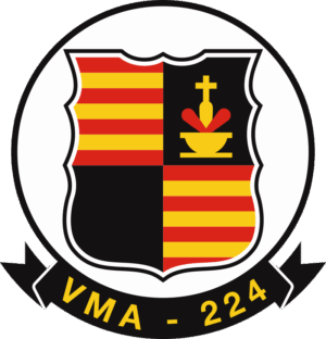 VMA-224 Marine Attack Squadron - Bengals Decal
