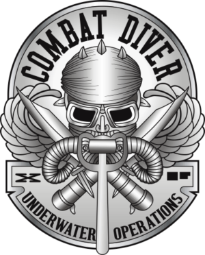 Combat Diver Decal