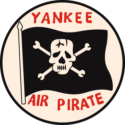 NOVELTY YANKEE AIR PIRATE PATCH (165)