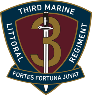 Third Marine Littoral Regiment Decal