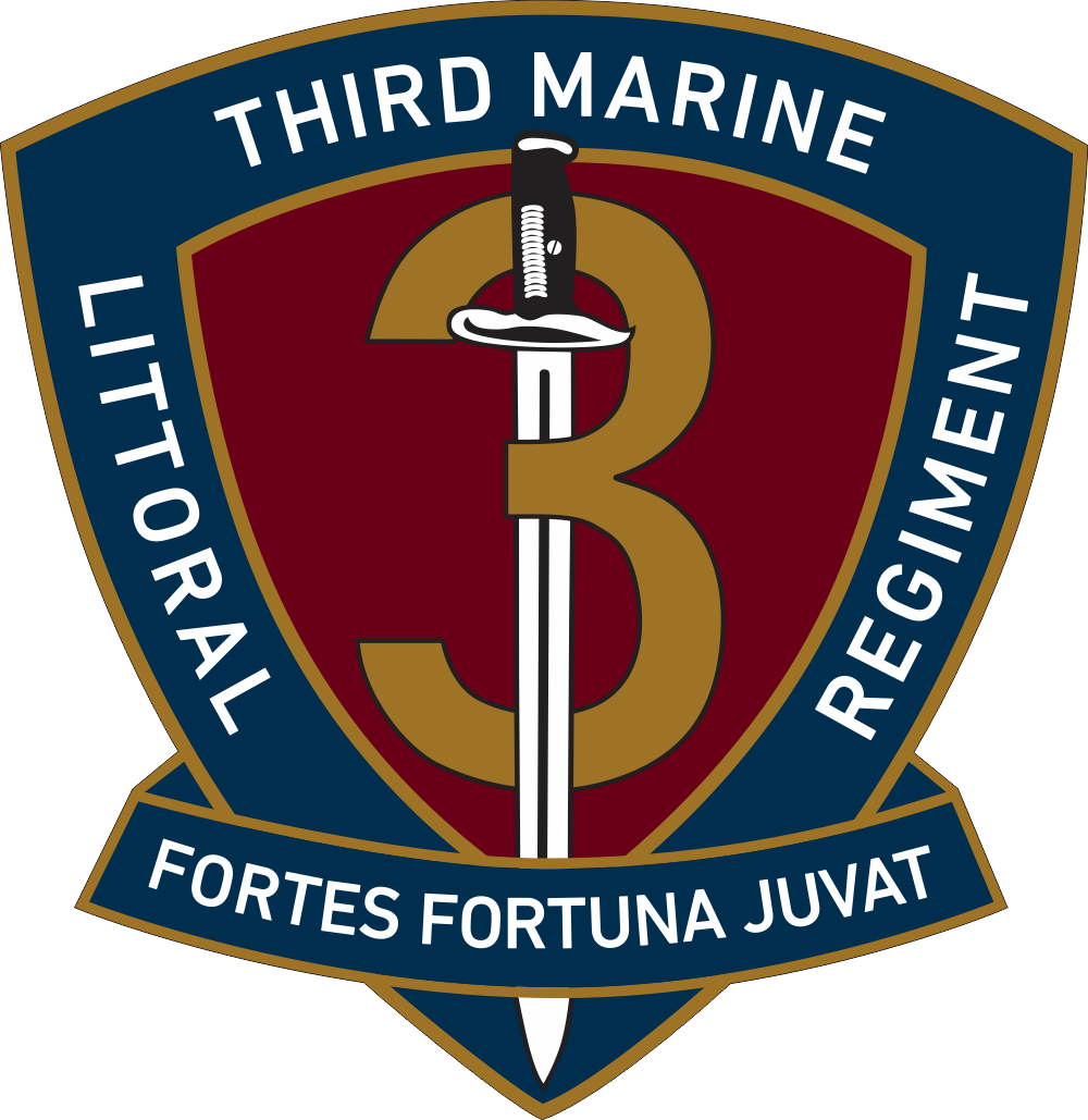 Third Marine Littoral Regiment Decal