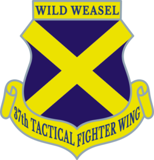 37th Tactical Fighter Wing Decal