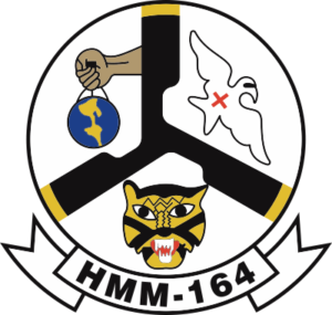 HMM-164 Marine Medium Helicopter Squadron Decal