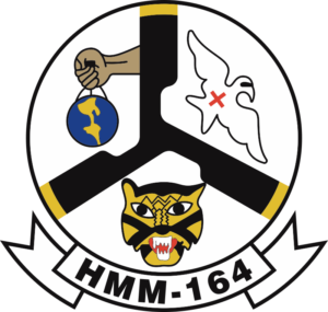 HMM-164 Marine Medium Helicopter Squadron Decal