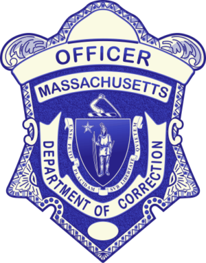 Massachusetts State Police Dept of Corrections (Officer) Decal