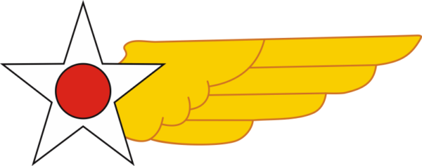Wing and Star Decal