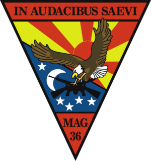 MAG-36 Marine Aircraft Group 36 Decal