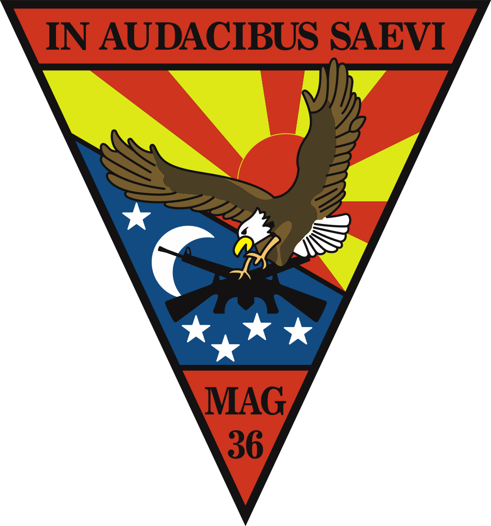 MAG-36 Marine Aircraft Group 36 Decal