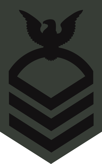 Navy E-7 Chief Petty Officer (Subdued) Decal