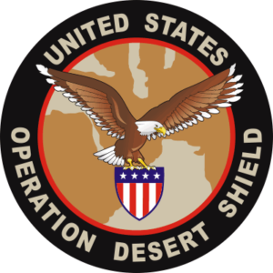 United States Operation Desert Shield Decal