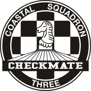 COSRON-3 Coastal Squadron Three Patch Decal