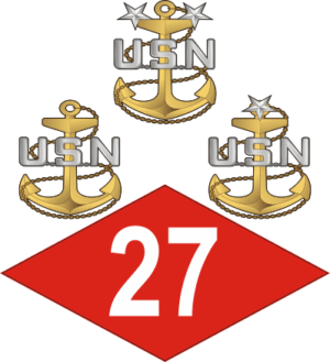 NMCB 27 Naval Mobile Construction Battalion 27 Group Decal
