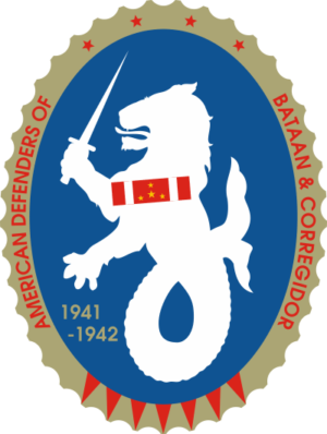 American Defenders of Bataan & Corregidor Decal