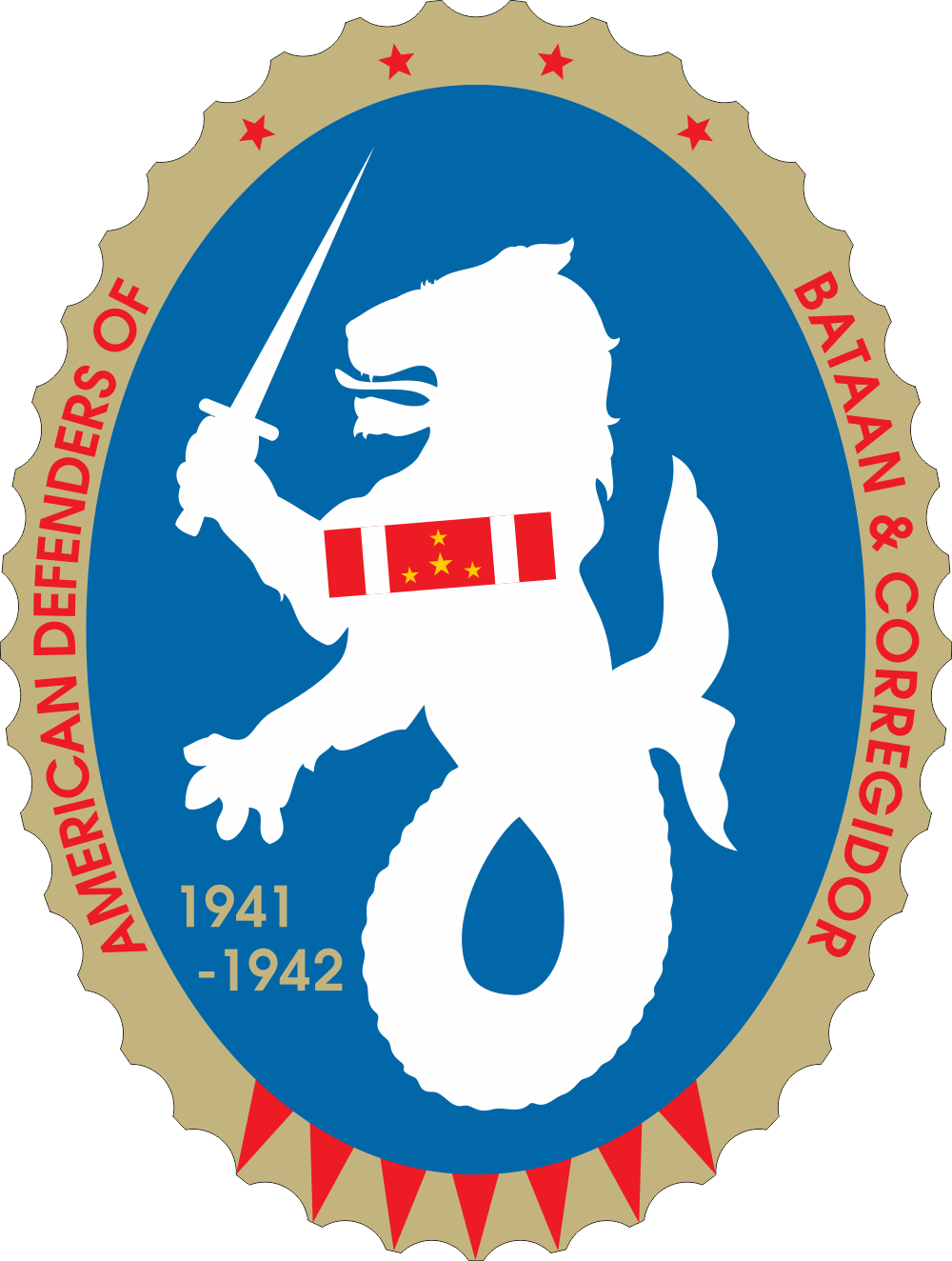 American Defenders of Bataan & Corregidor Decal