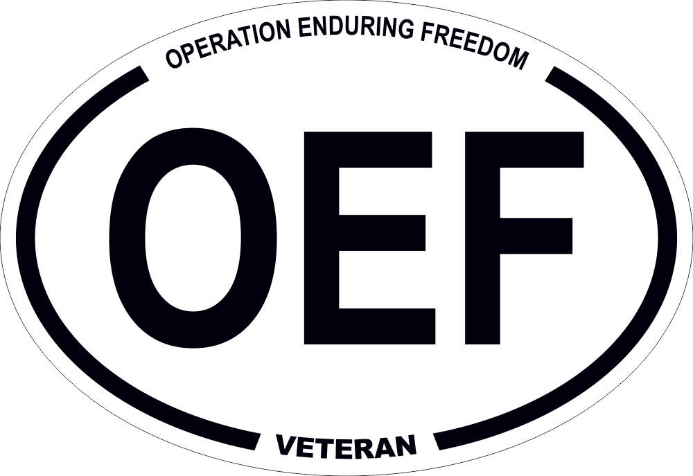 Operation Enduring Freedom Decal