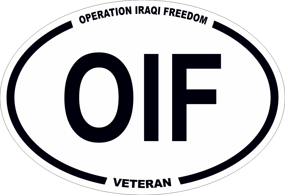 Operation Iraqi Freedom Decal