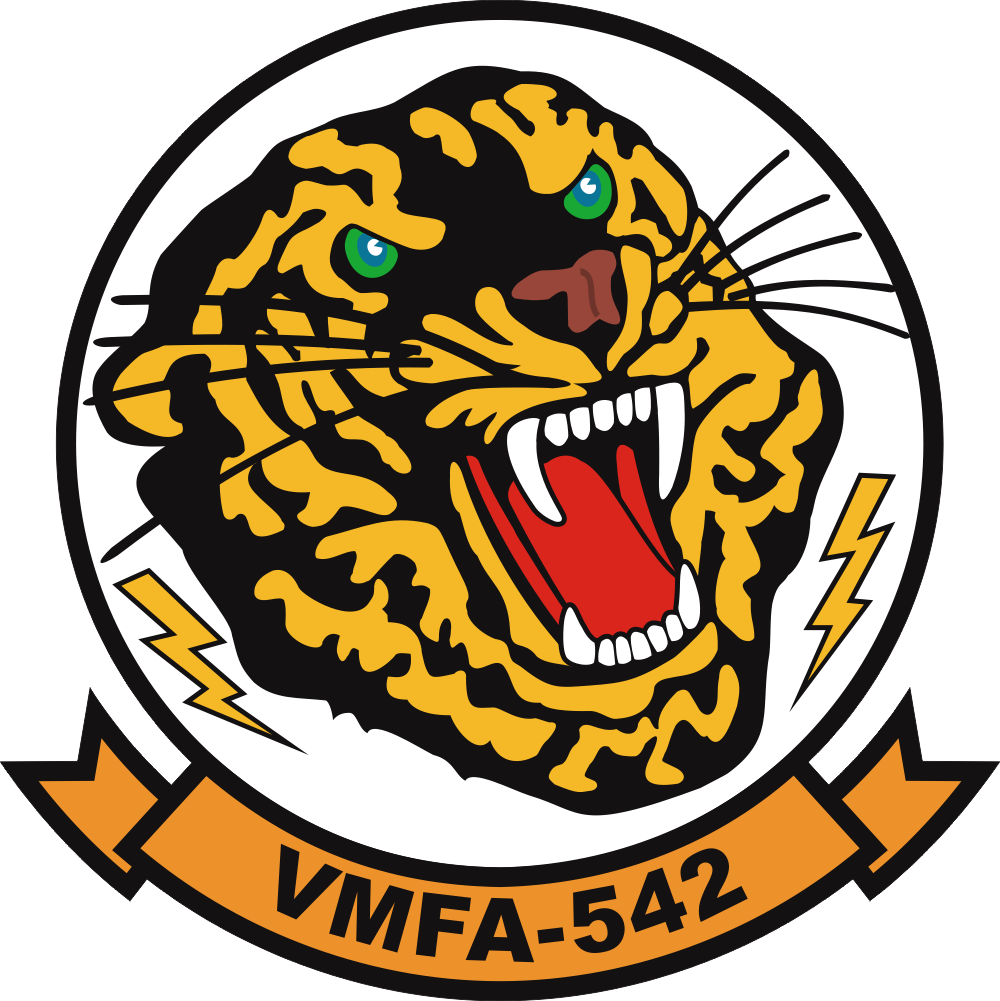 VMFA-542 Marine Fighter Attack Squadron Decal