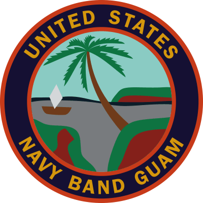 US Navy Band Guam Decal