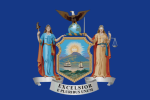 New York State Flag Decal