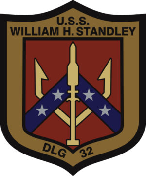 USS William H Standley DLG-32 Decal