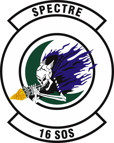 16th Special Operations Squadron (v2) Decal