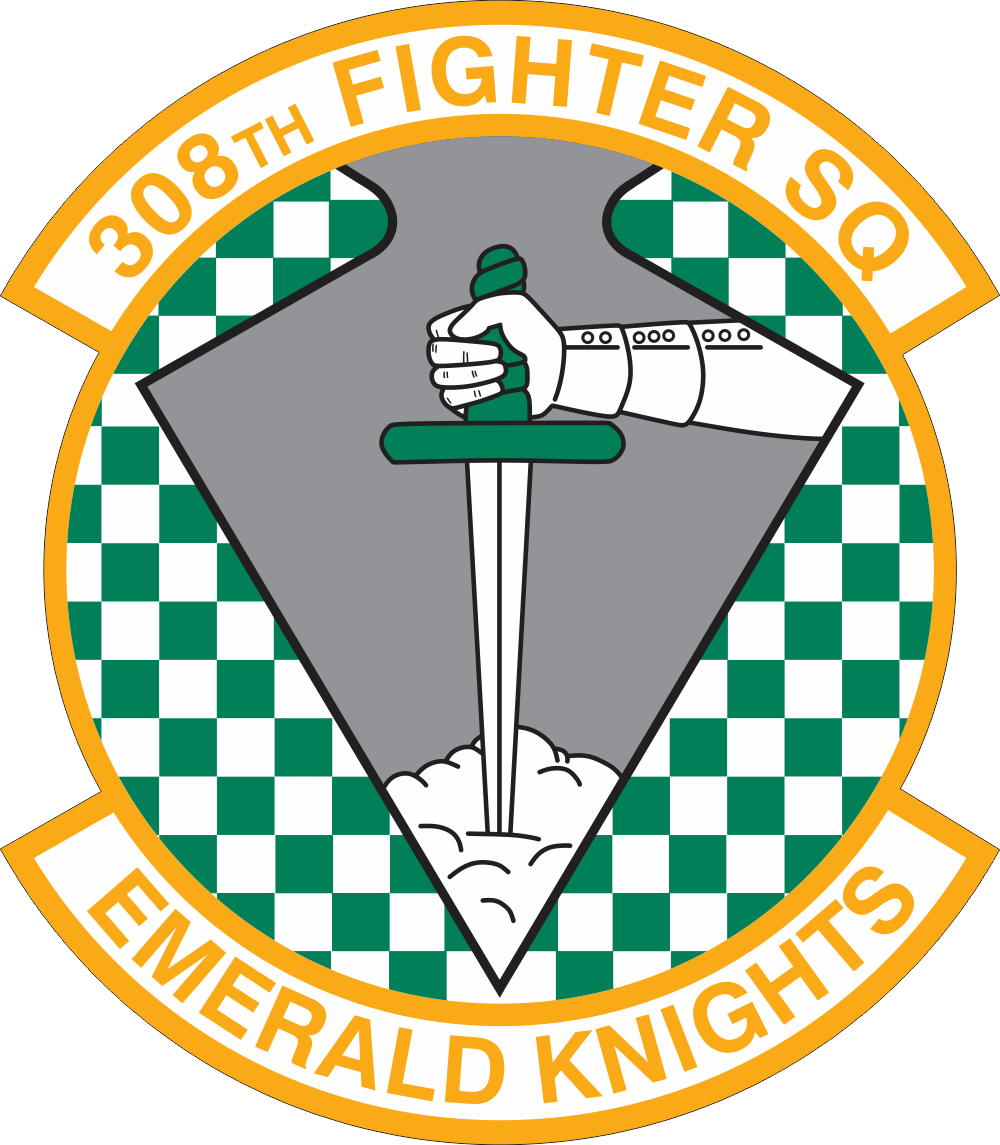 308th Fighter Squadron Decal